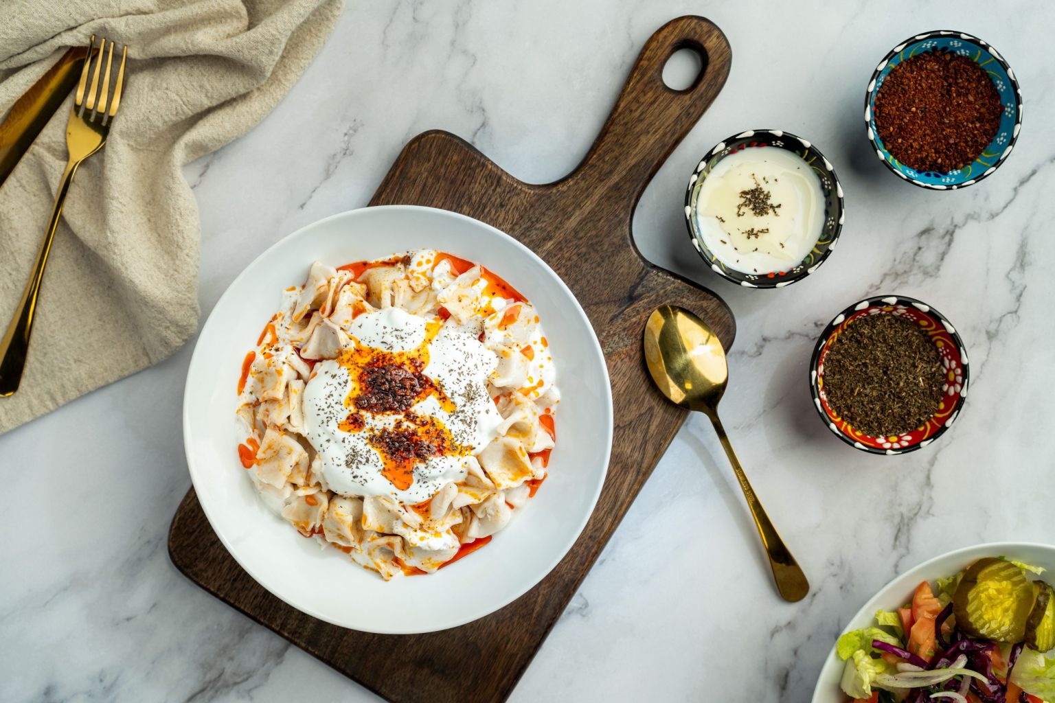 Manti Platter (Turkish Ravioli) - Build Your Own