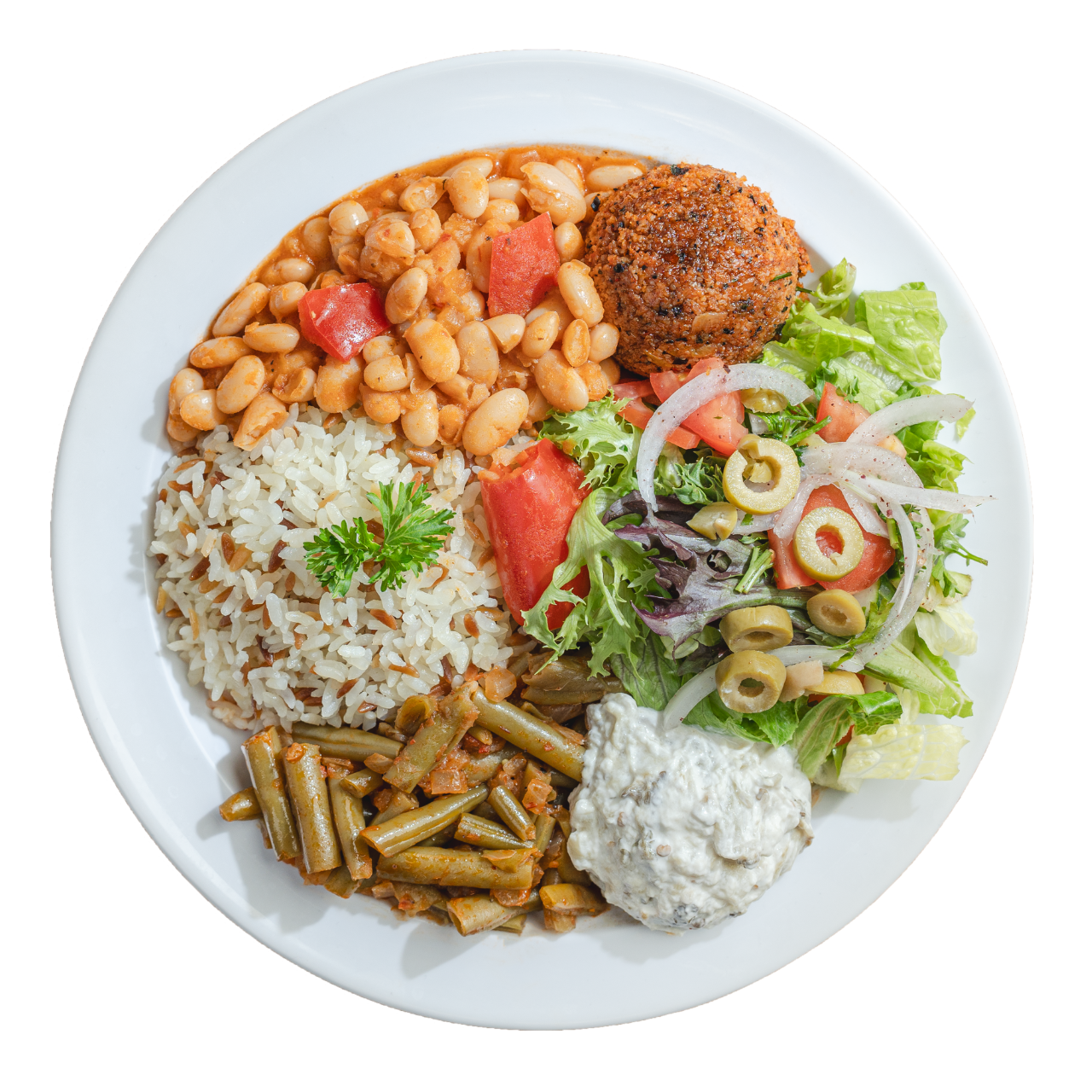 Istanbul Veggie Platter - Build Your Own