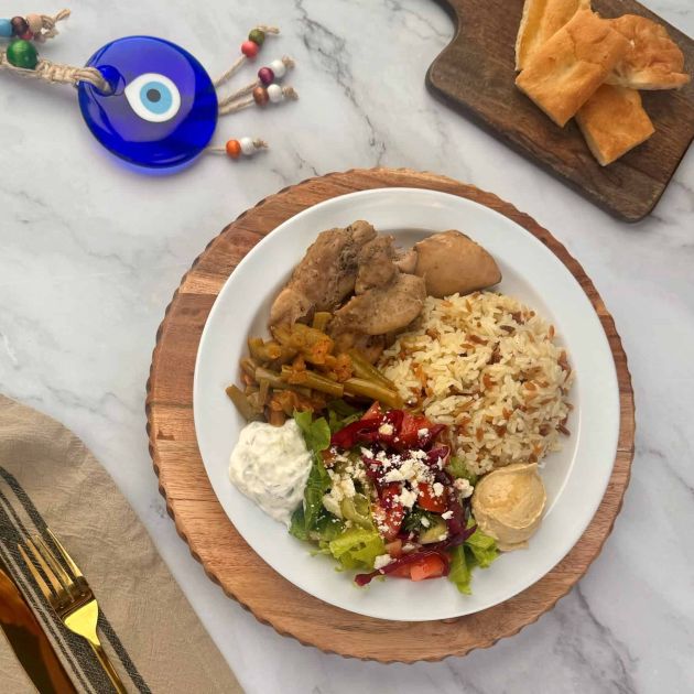 2. Istanbul Tavuk Platter